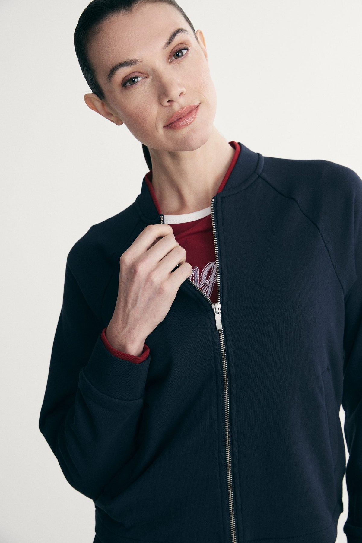 Zipped Cardigan