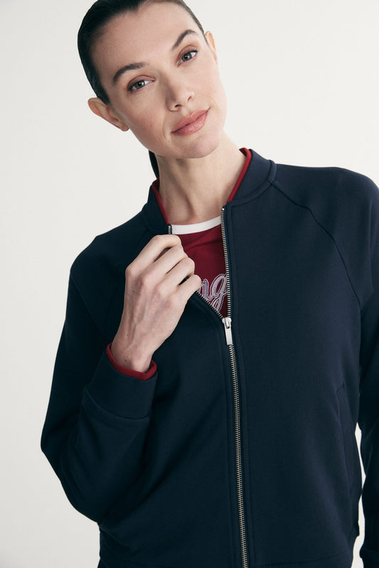 Zipped Cardigan