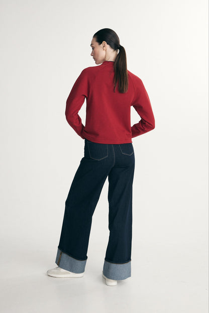 Zipped Cardigan