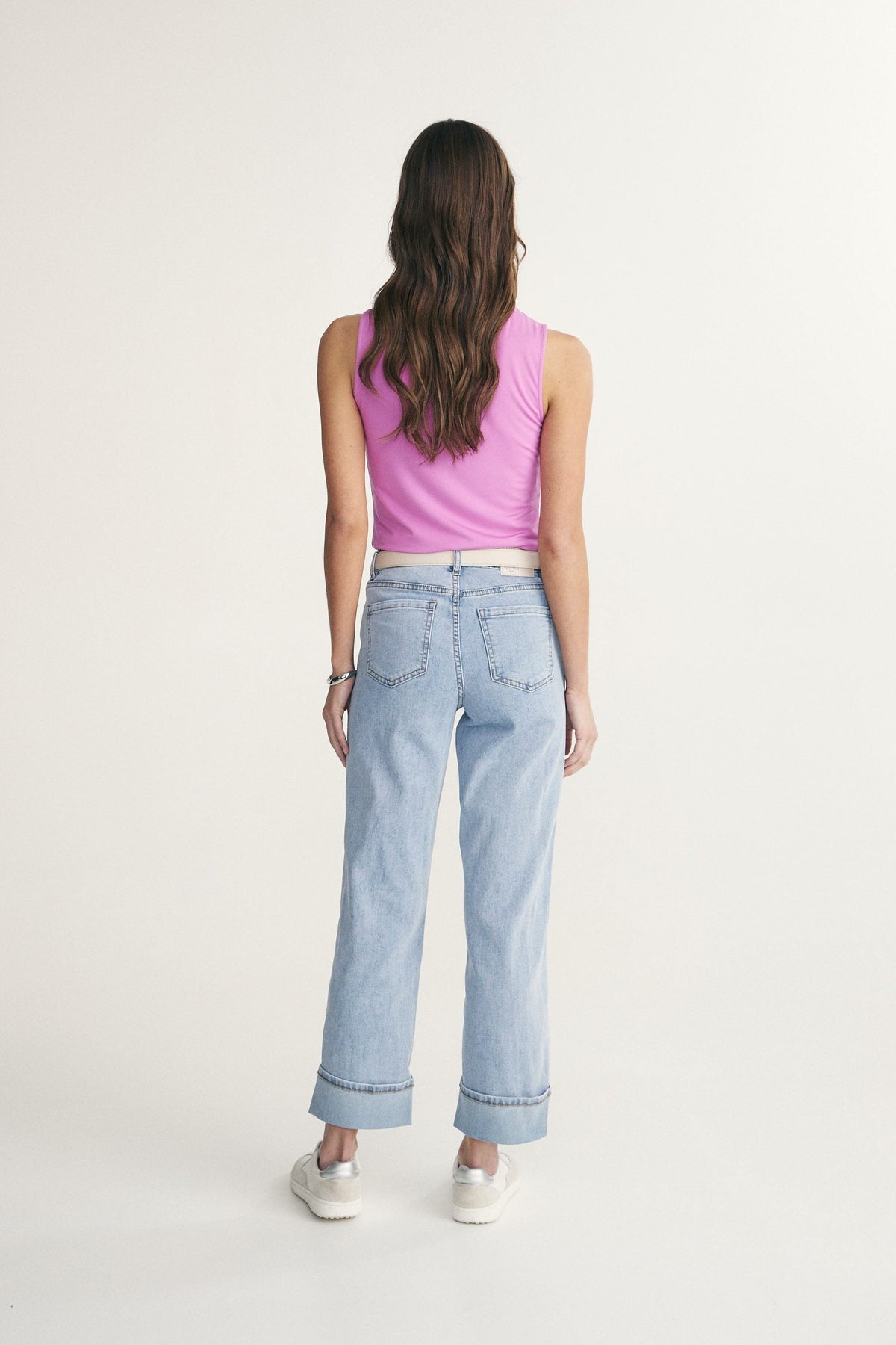 Knot detail sleeveless top