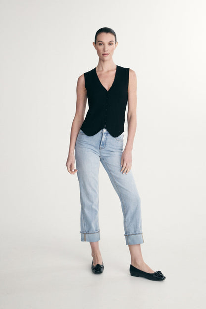 Knit vest