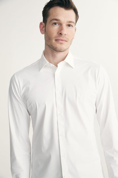 Stretch jersey shirt
