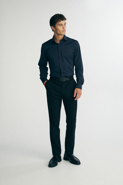 Stretch jersey shirt