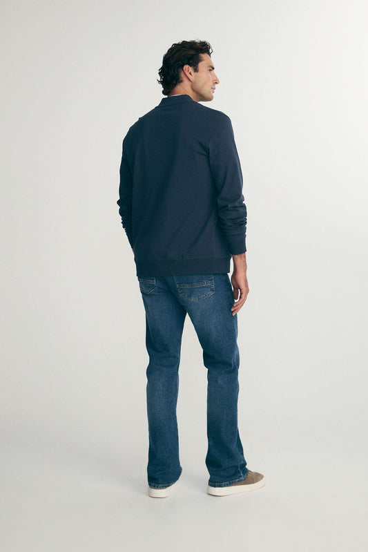 Pima cotton cardigan
