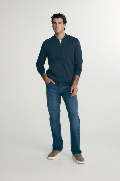 Pima cotton cardigan