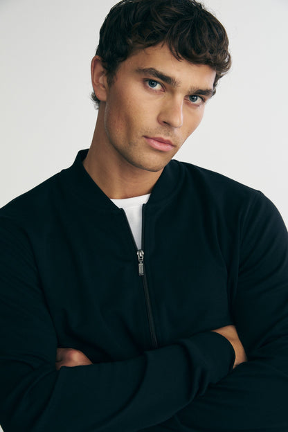 Pima cotton cardigan