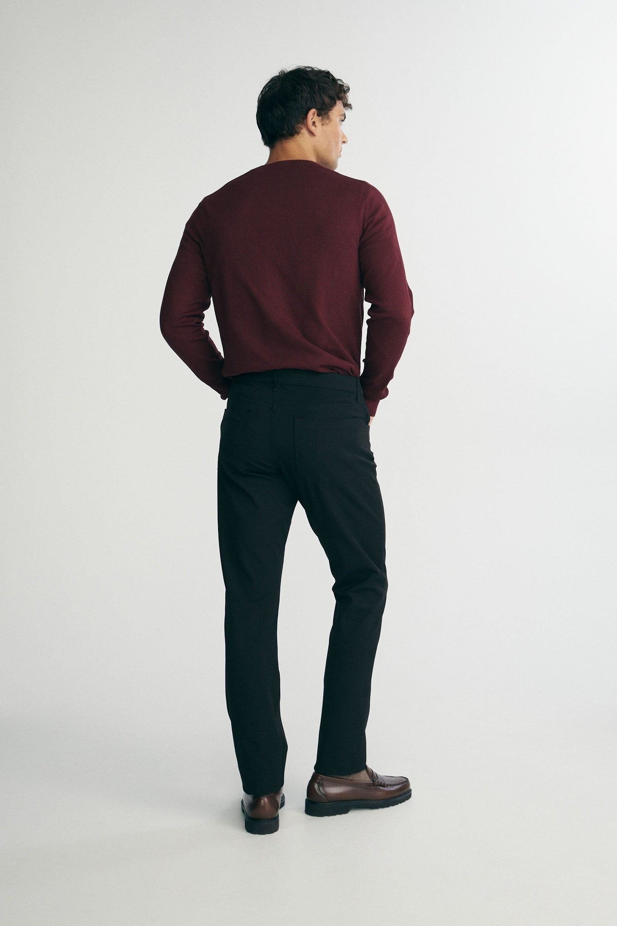 5 pockets slim fit pants