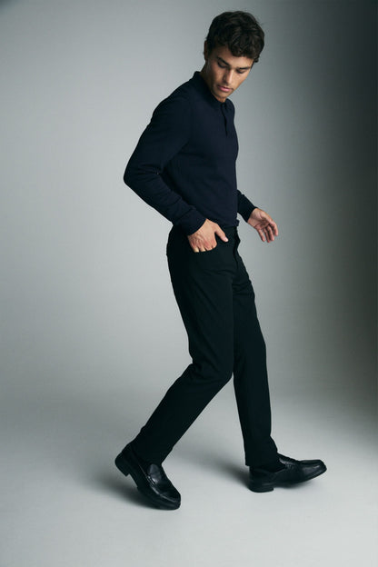 5 pockets slim fit pants